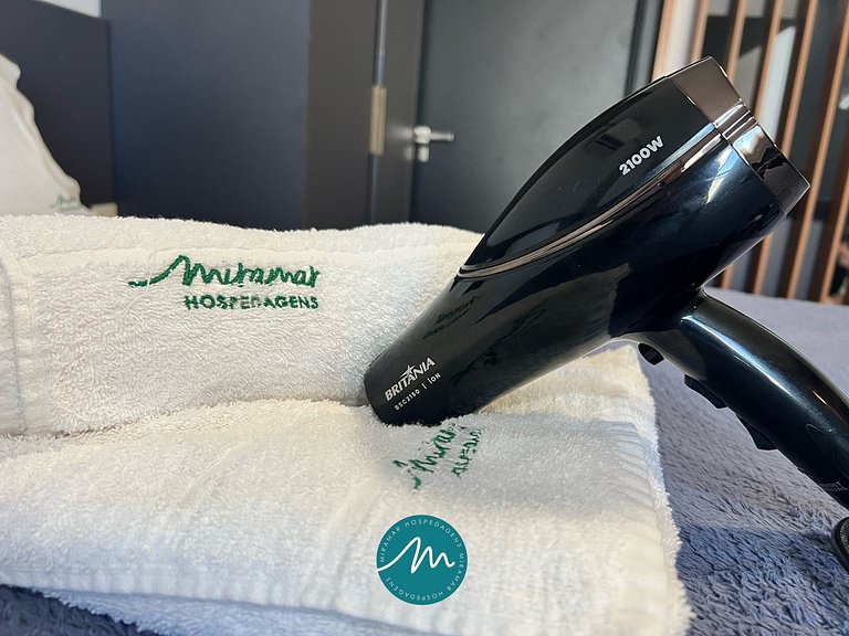 Flat Completo no Way Tambaú p/ 3 pessoas