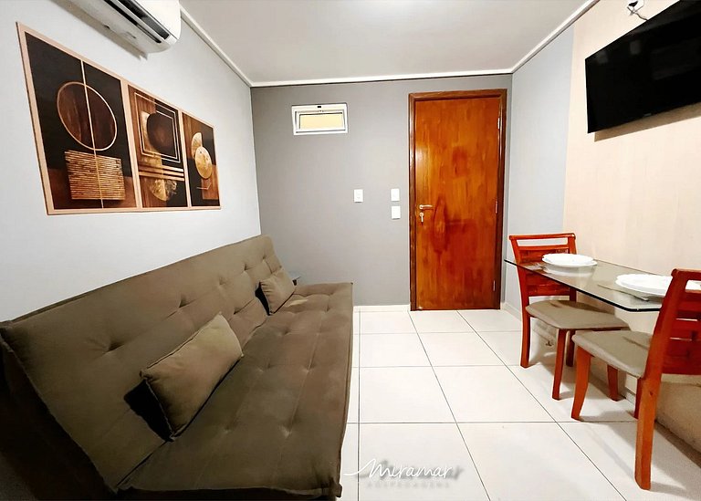 Flat em Manaíra para 4 pessoas