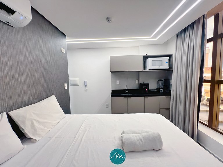 Flat p/ 2 pessoas no Stay Jardim - MH