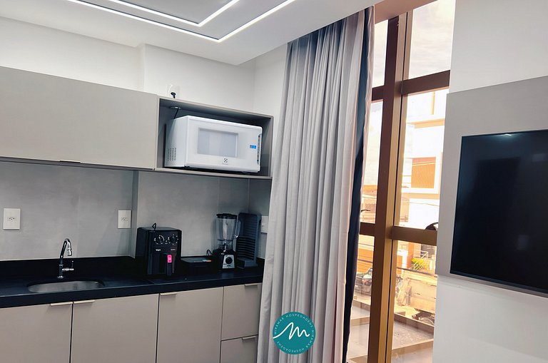Flat p/ 2 pessoas no Stay Jardim - MH