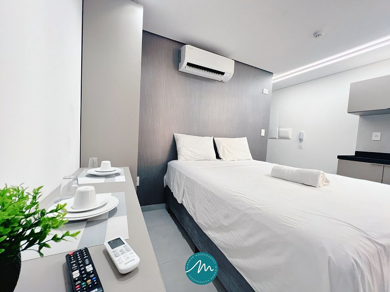 Flat p/ 2 pessoas no Stay Jardim - MH
