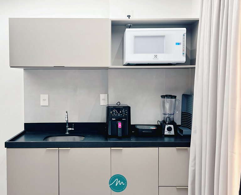 Flat p/ 2 pessoas no Stay Jardim - MH