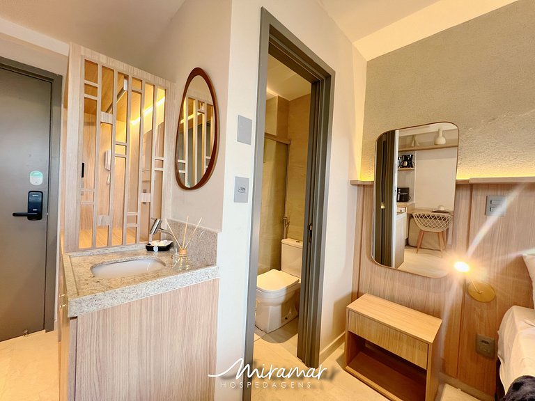 Flat para 2 pessoas no Garden Haus