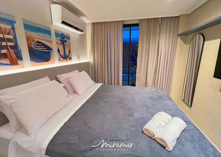 Flat p/ 4 pessoas no Hit Cabo Branco