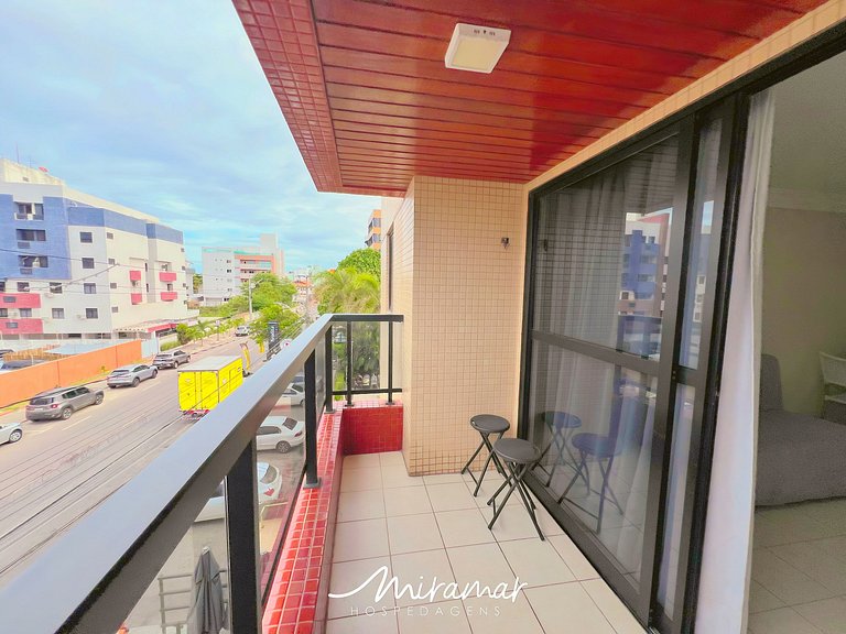 Ap para 3 pessoas no Cabo Branco