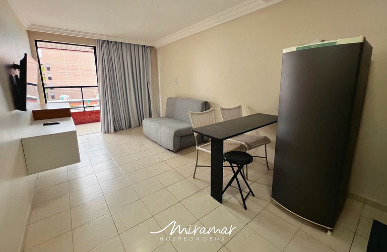 Ap para 3 pessoas no Cabo Branco