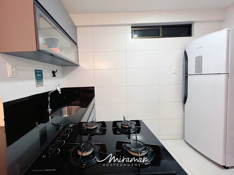 Conforto no Cabo Branco/2 Quartos, Próximo à Praia