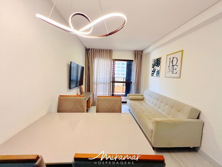 Conforto no Cabo Branco/2 Quartos, Próximo à Praia