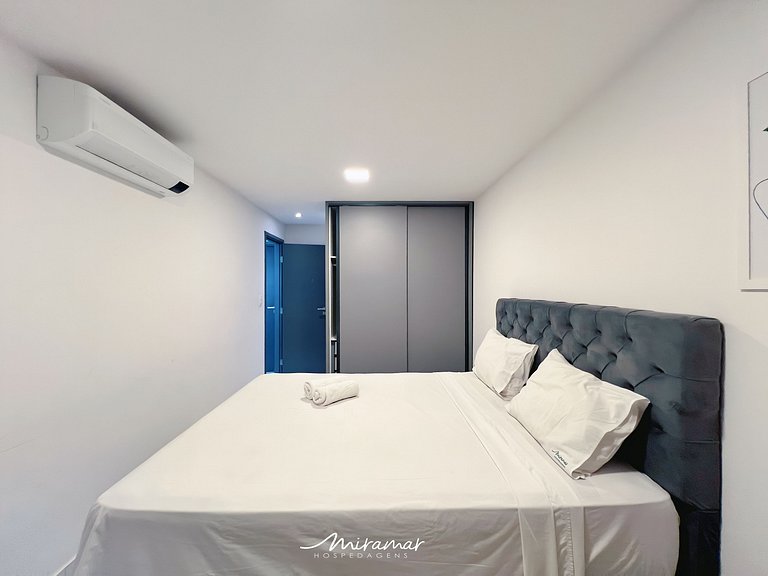 Conforto no Cabo Branco/2 Quartos, Próximo à Praia