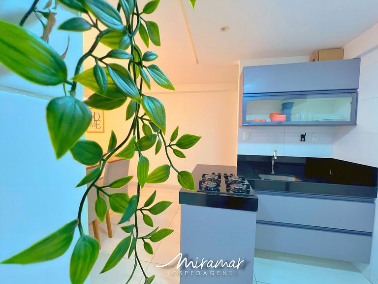 Conforto no Cabo Branco/2 Quartos, Próximo à Praia