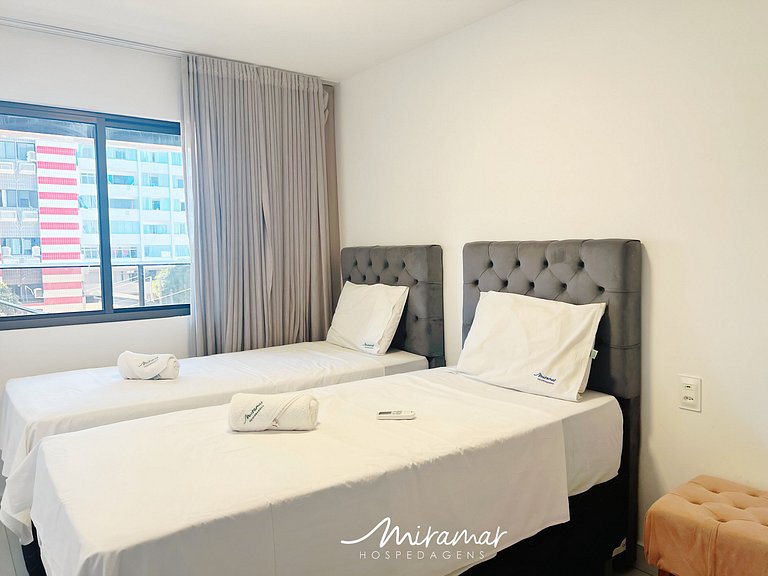 Conforto no Cabo Branco/2 Quartos, Próximo à Praia