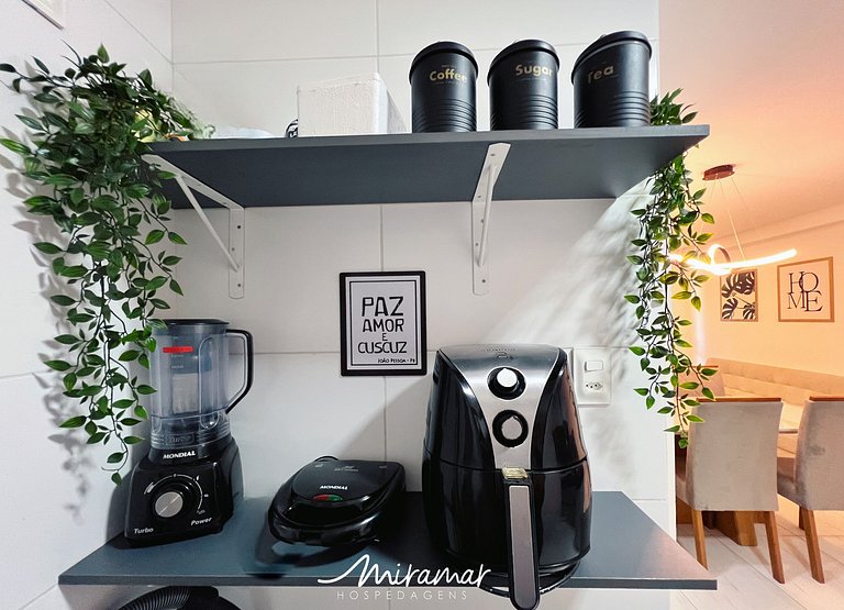 Conforto no Cabo Branco/2 Quartos, Próximo à Praia