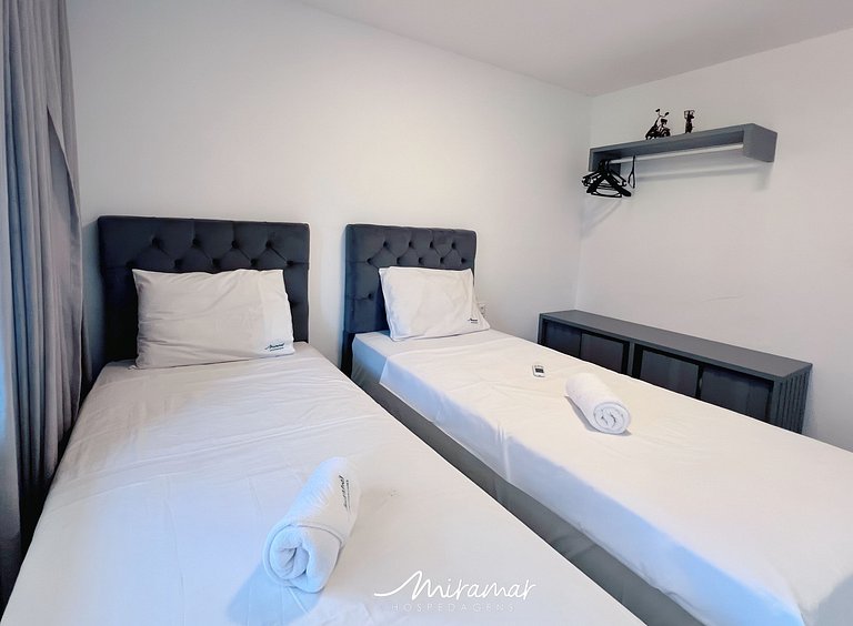 Conforto no Cabo Branco/2 Quartos, Próximo à Praia