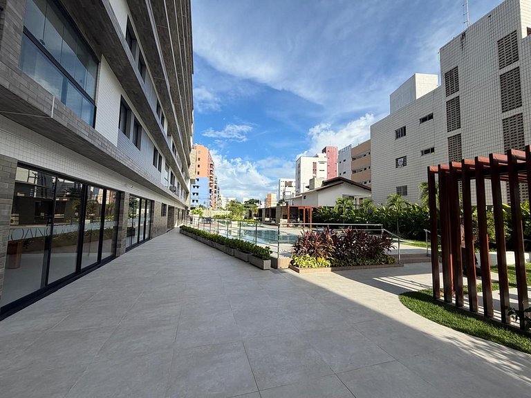 Ap de dois quartos em Intermares