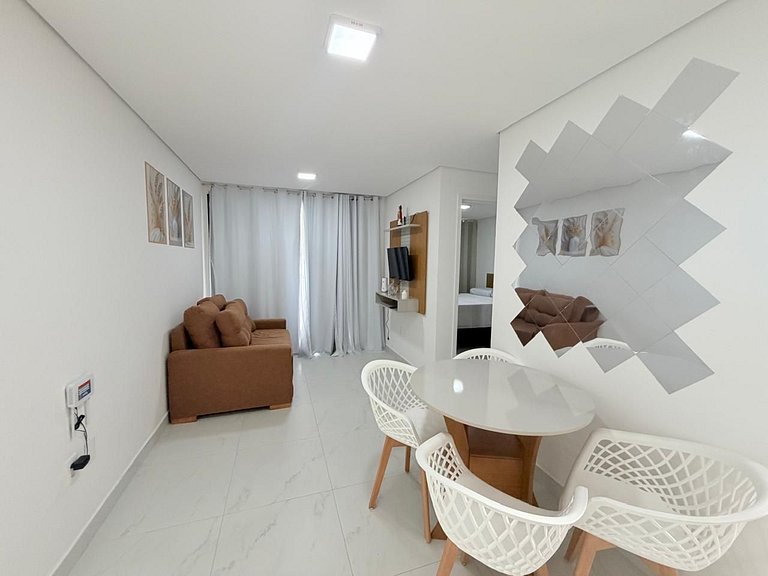 Ap de dois quartos em Intermares