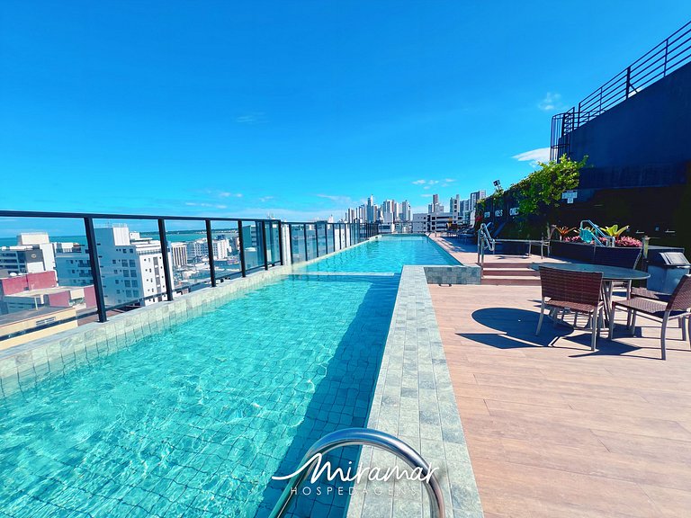 Studio p/ Família em Tambaú-Miramar Hospedagens