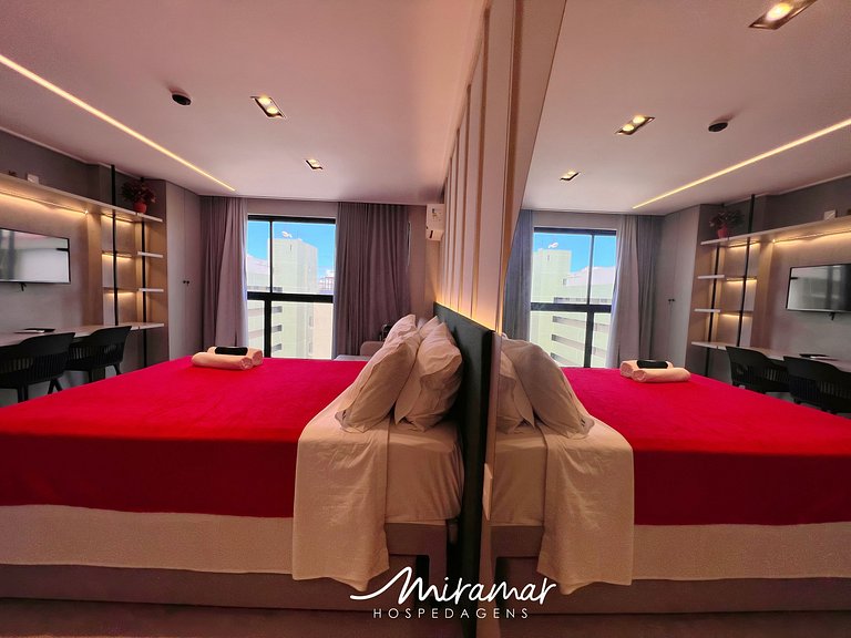 Flat p/ 5 pessoas no Hit Cabo Branco