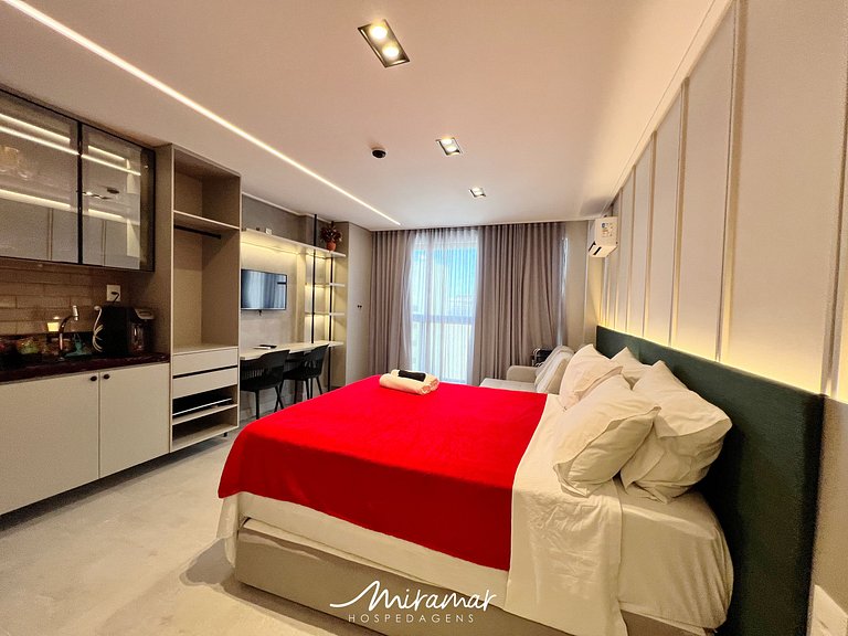 Flat p/ 4 pessoas no Hit Cabo Branco