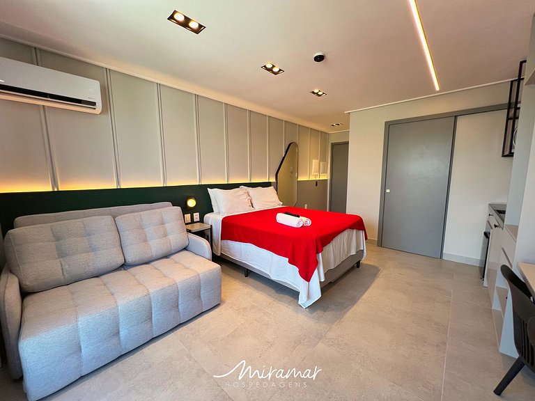 Flat p/ 4 pessoas no Hit Cabo Branco