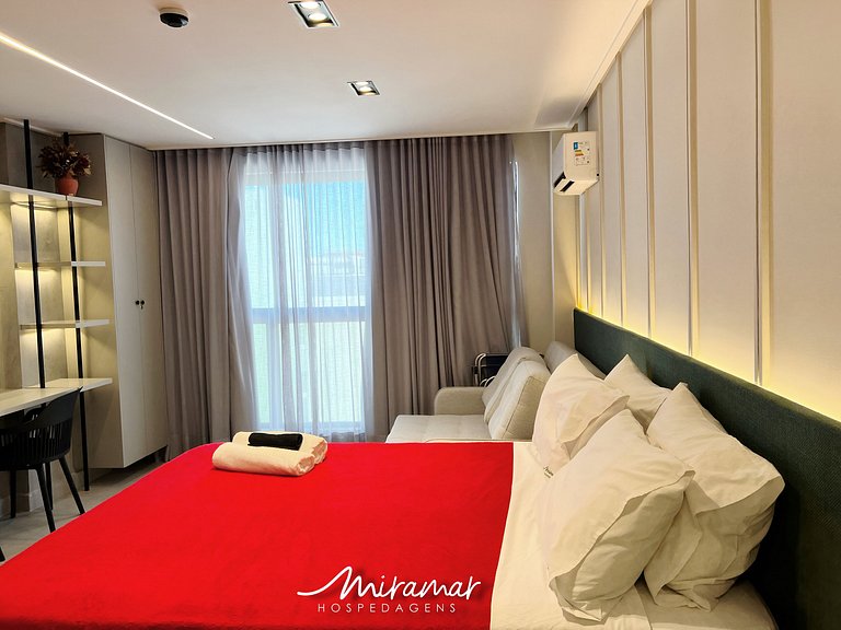 Flat p/ 4 pessoas no Hit Cabo Branco