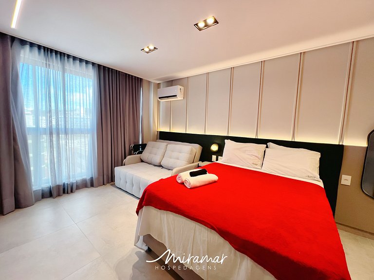 Flat p/ 4 pessoas no Hit Cabo Branco