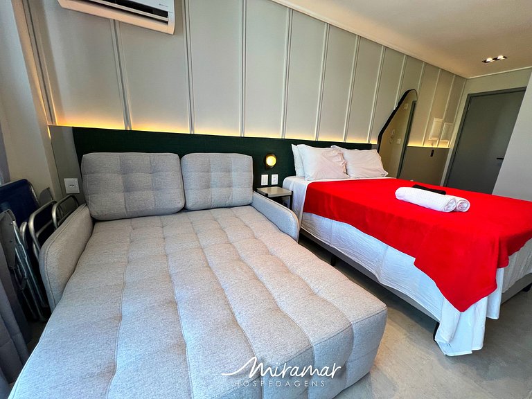 Flat p/ 4 pessoas no Hit Cabo Branco