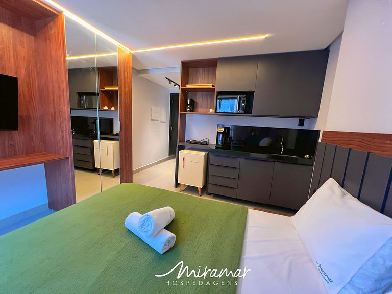 Flat no Way Tambaú p/ 3 Pessoas-Miramar