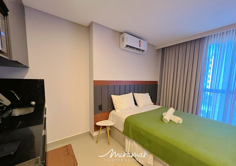 Flat no Way Tambaú p/ 3 Pessoas-Miramar