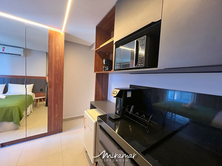 Flat no Way Tambaú p/ 2 Pessoas-Miramar - MH