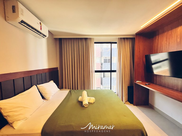 Flat no Way Tambaú p/ 2 Pessoas-Miramar