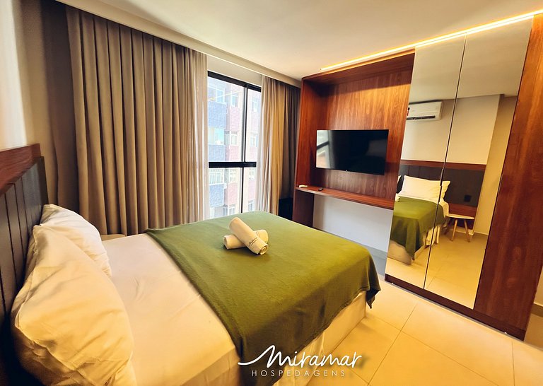 Flat no Way Tambaú p/ 2 Pessoas-Miramar