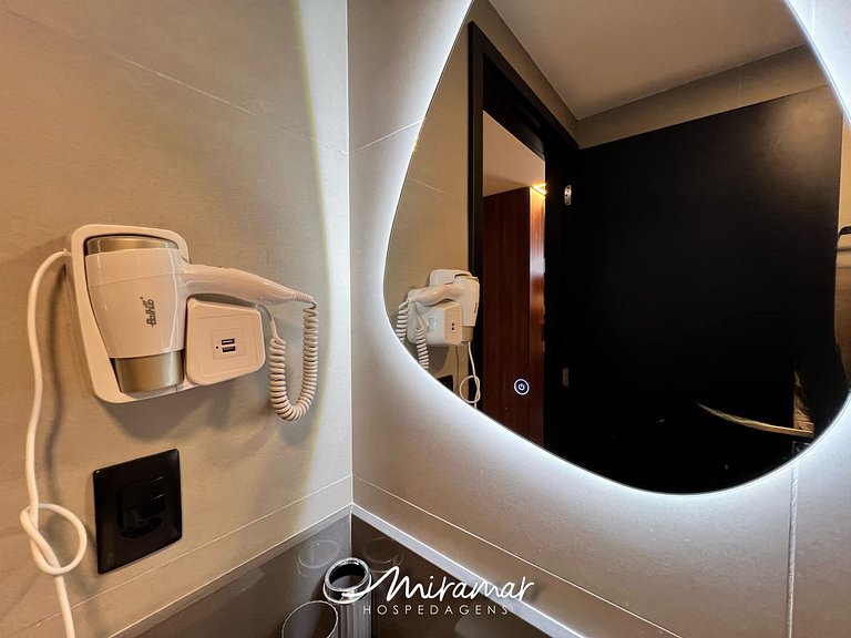 Flat no Way Tambaú p/ 3 Pessoas-Miramar