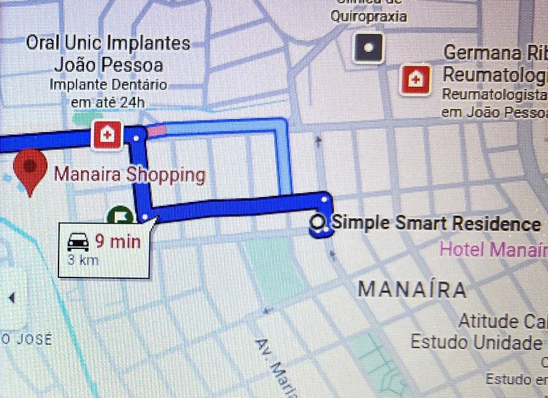 Flat p/ 2 pessoas em Manaíra-Miramar Hospedagens