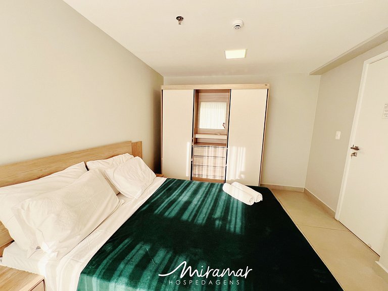 Flat Equipado para 2 hosp pertinho da praia (MH)