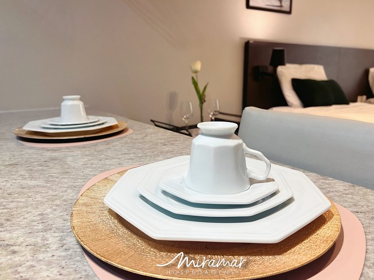 Flat para até 3 Pessoas em Tambaú (MH)