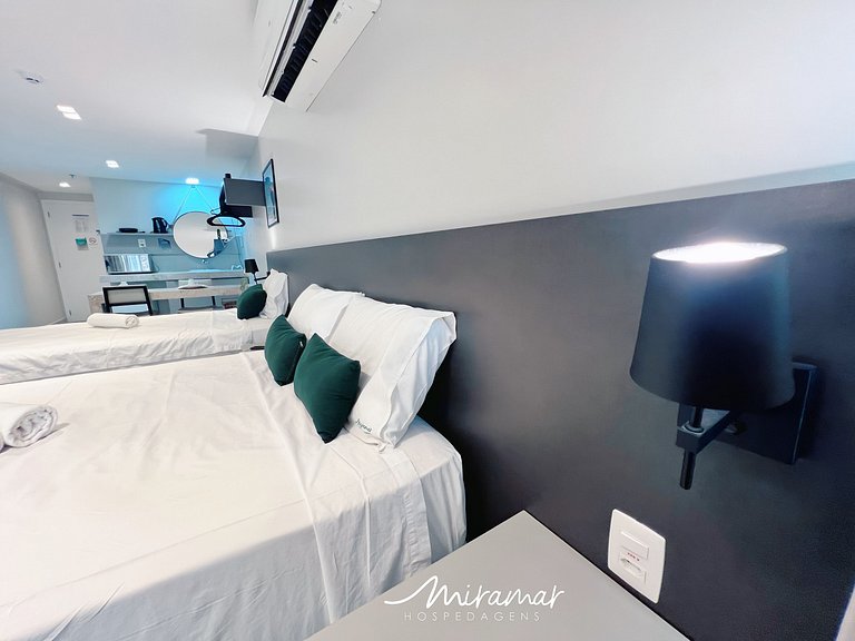 Flat para até 3 Pessoas em Tambaú (MH)