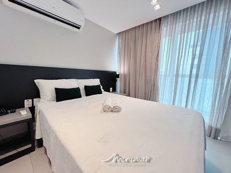 Flat para até 3 Pessoas em Tambaú (MH)