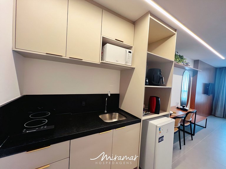 Flat p/4 pessoas super confortável -Cabedelo - MH