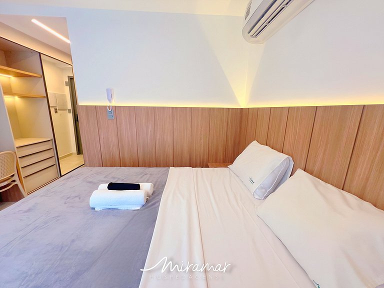 Flat p/ 2 pessoas no Jardim Oceania