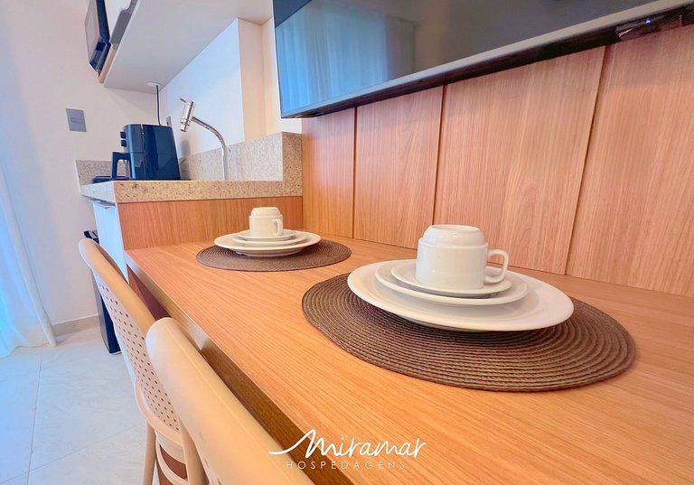 Flat p/ 2 pessoas no Jardim Oceania