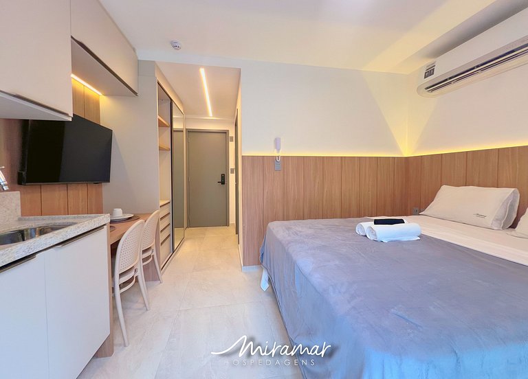 Flat p/ 2 pessoas no Jardim Oceania