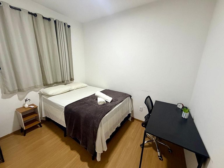 Apto de 2 quartos p/ famílias em Cabedelo - MH