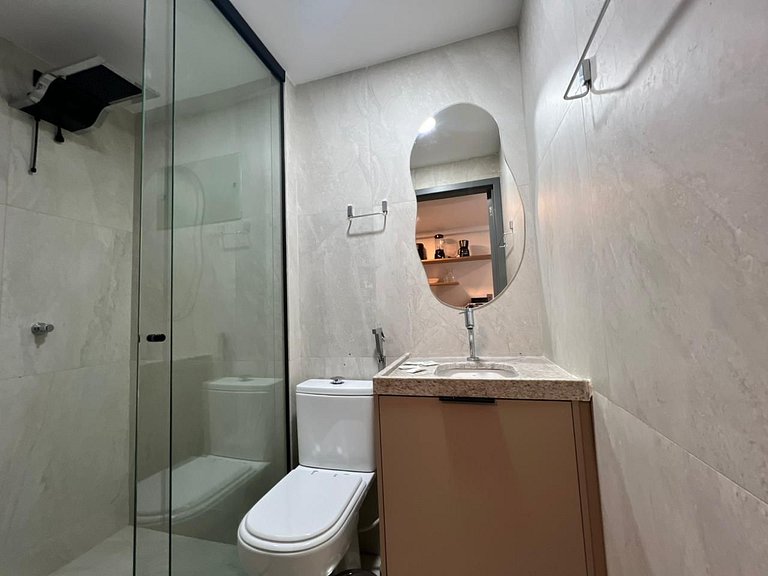 Flat moderno no Jardim Oceania (MH)