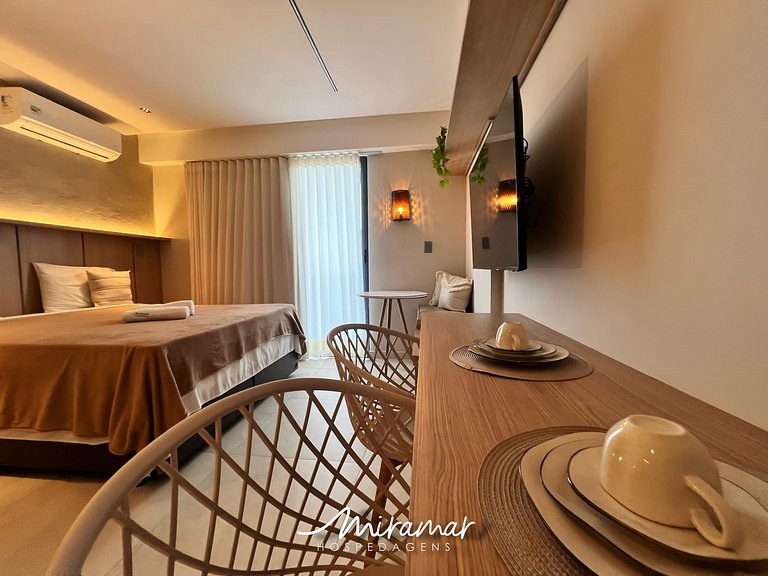 Flat para 2 pessoas no Garden Haus
