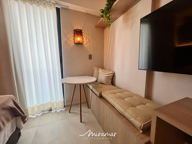 Apartment for 2 Guests with Balcony - Miramar Lodging