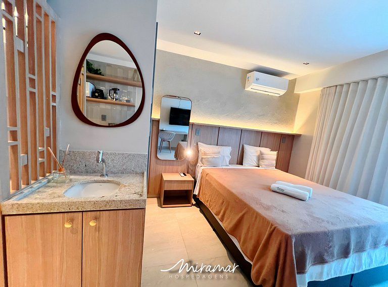 Apartment for 2 Guests with Balcony - Miramar Lodging