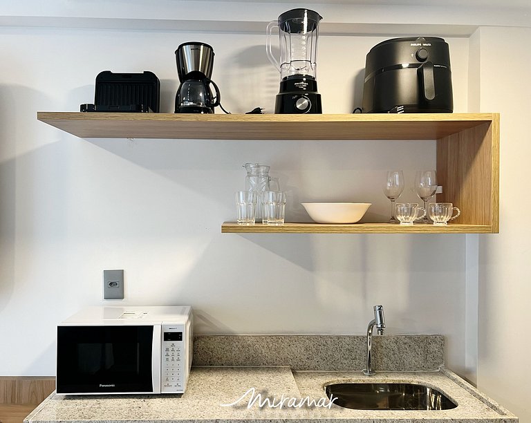 Flat moderno no Jardim Oceania (MH)
