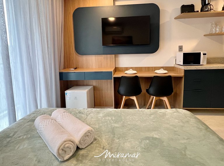 Flat moderno no Jardim Oceania (MH)