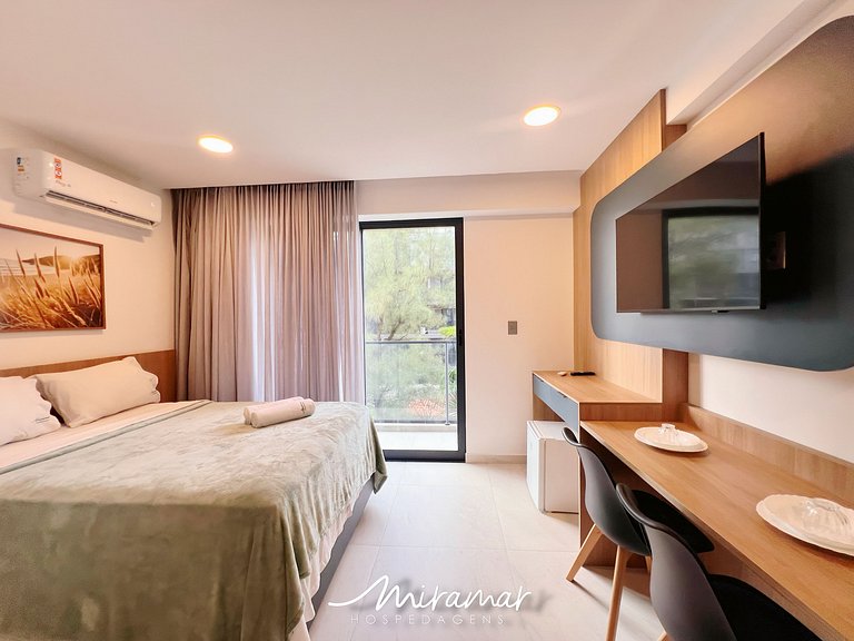Flat moderno no Jardim Oceania (MH)