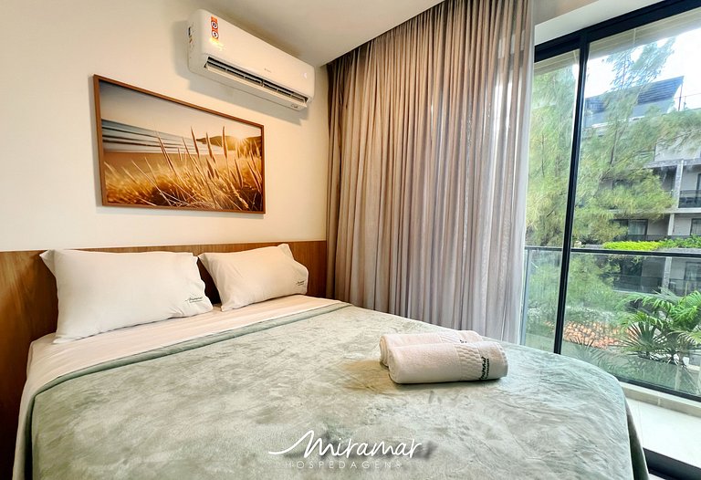 Flat moderno no Jardim Oceania (MH)
